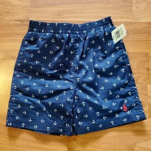 NWT Ralph Lauren Boys Navy 4T Swim Board Shorts
